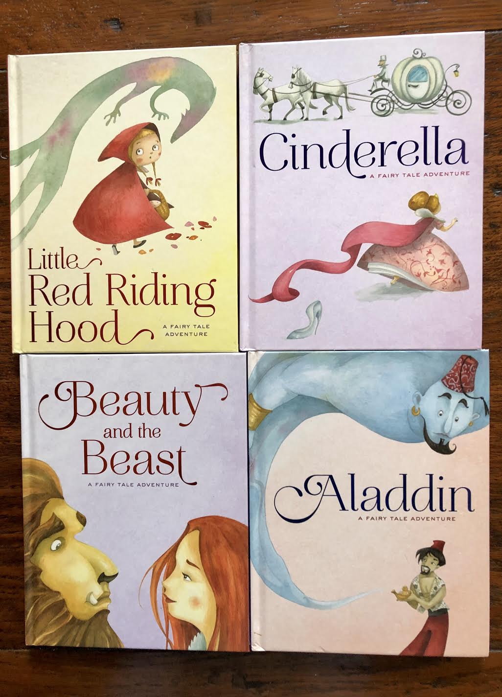 4  Illustrated books by Francesca Rossi, Classic Children's Fairy Tales in hardback