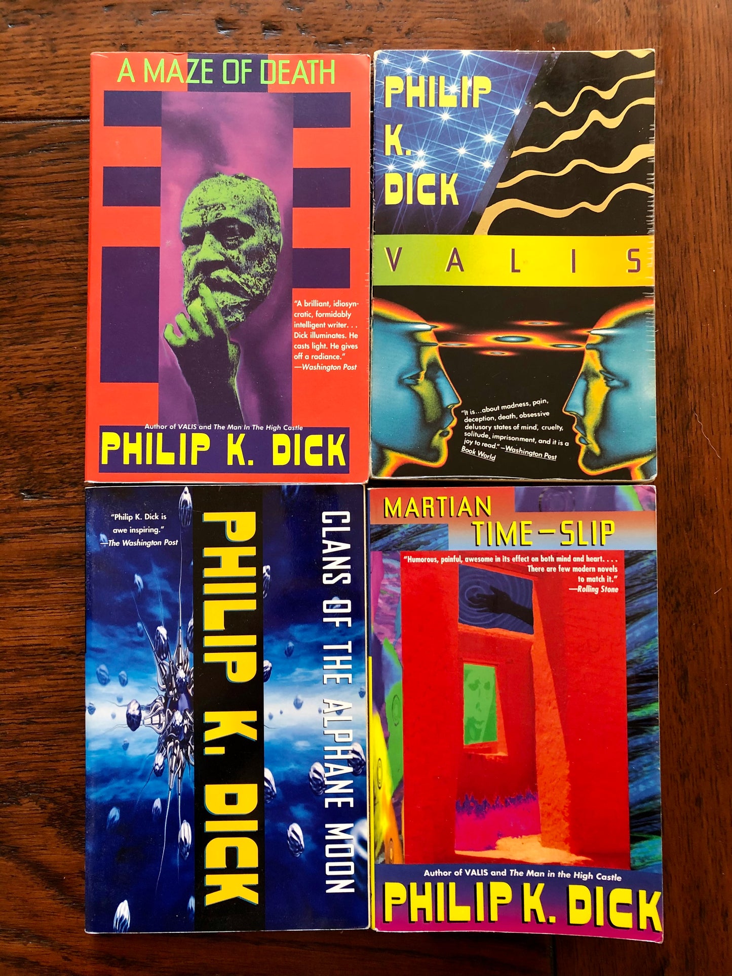 4 Philip K Dick novels