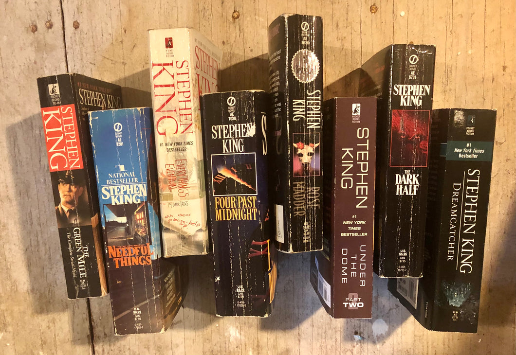 8 Stephen King books