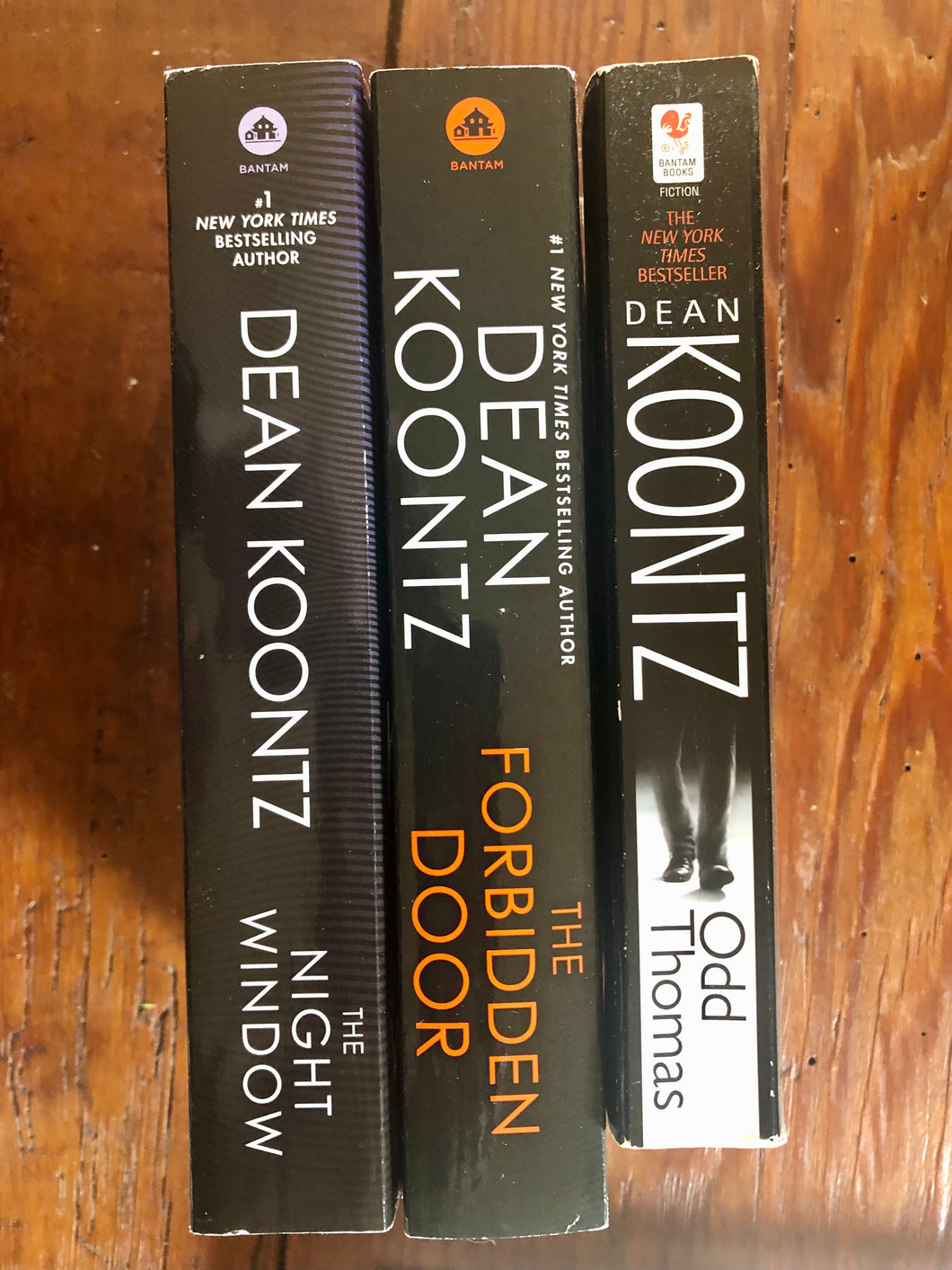 3 Dean Koontz books