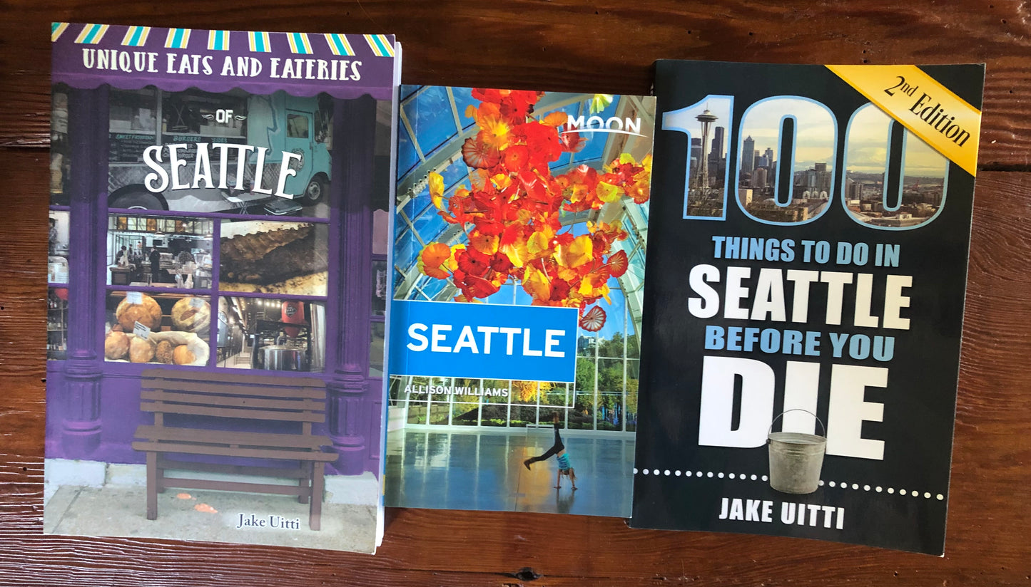 3 Seattle  Travel Books