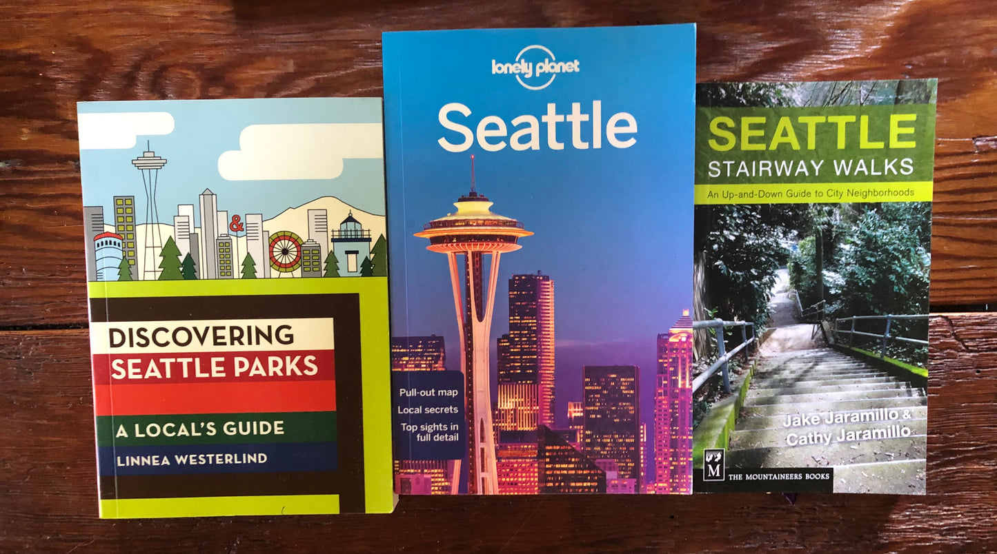 3 City of Seattle  Travel Books, Visiting, Parks and Walks