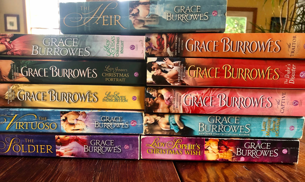 11 Grace Burrowes Historical Romance novels